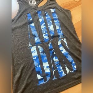 Adidas camo Racerback tank